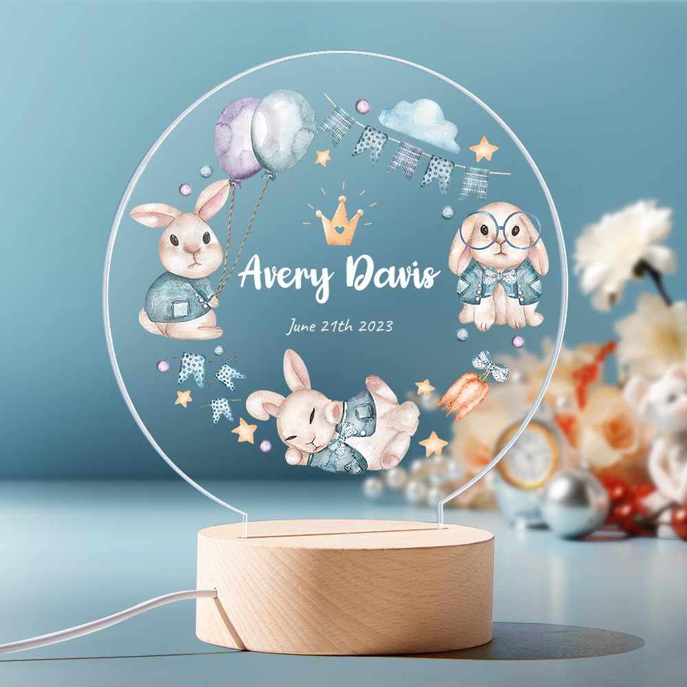 лампа VEELU персонализированная светодиодный ночник детский, фото №6