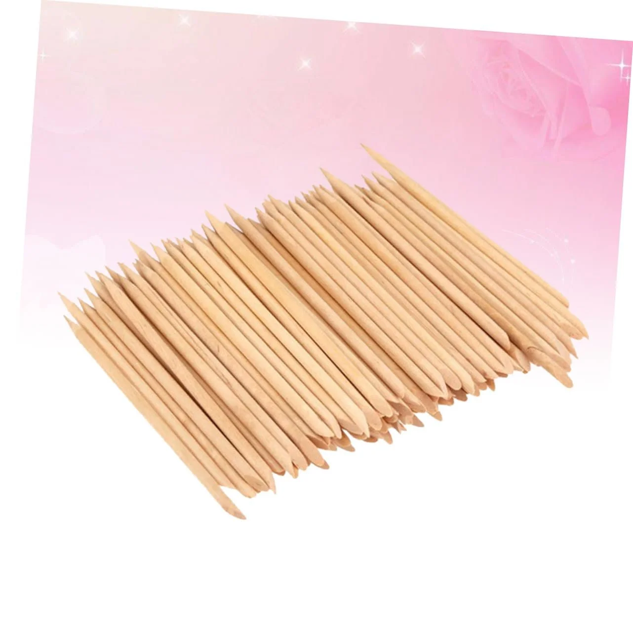 Палочки для маникюра CALLARON Деревянные палочки для ногтей, фото №2