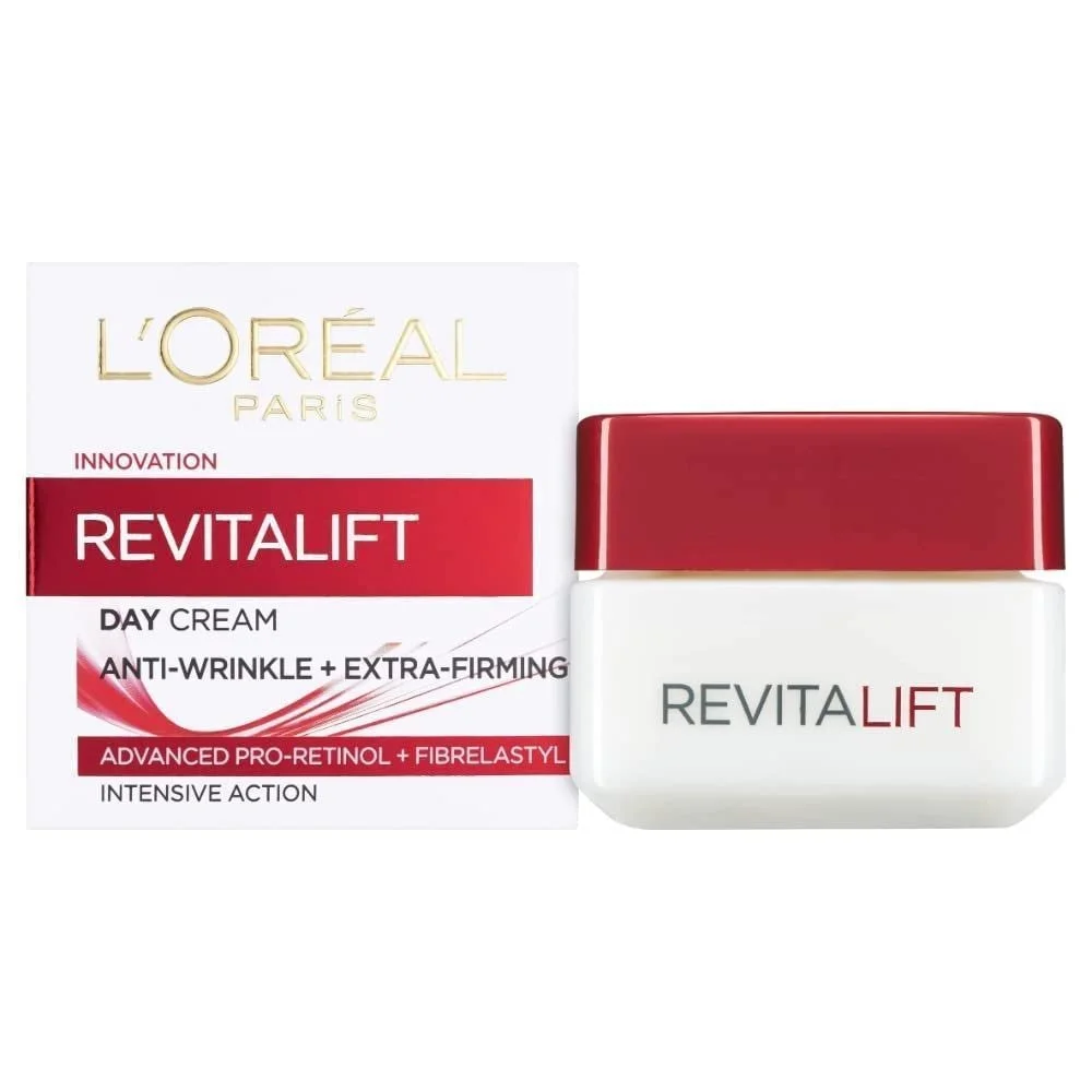 Денний зволожувальний крем L'Oréal Paris Revitalift проти зморшок з про-ретинолом 50 мл, фото №1 Денний зволожувальний крем L'Oréal Paris Revitalift проти зморшок з про-ретинолом 50 мл, фото №1