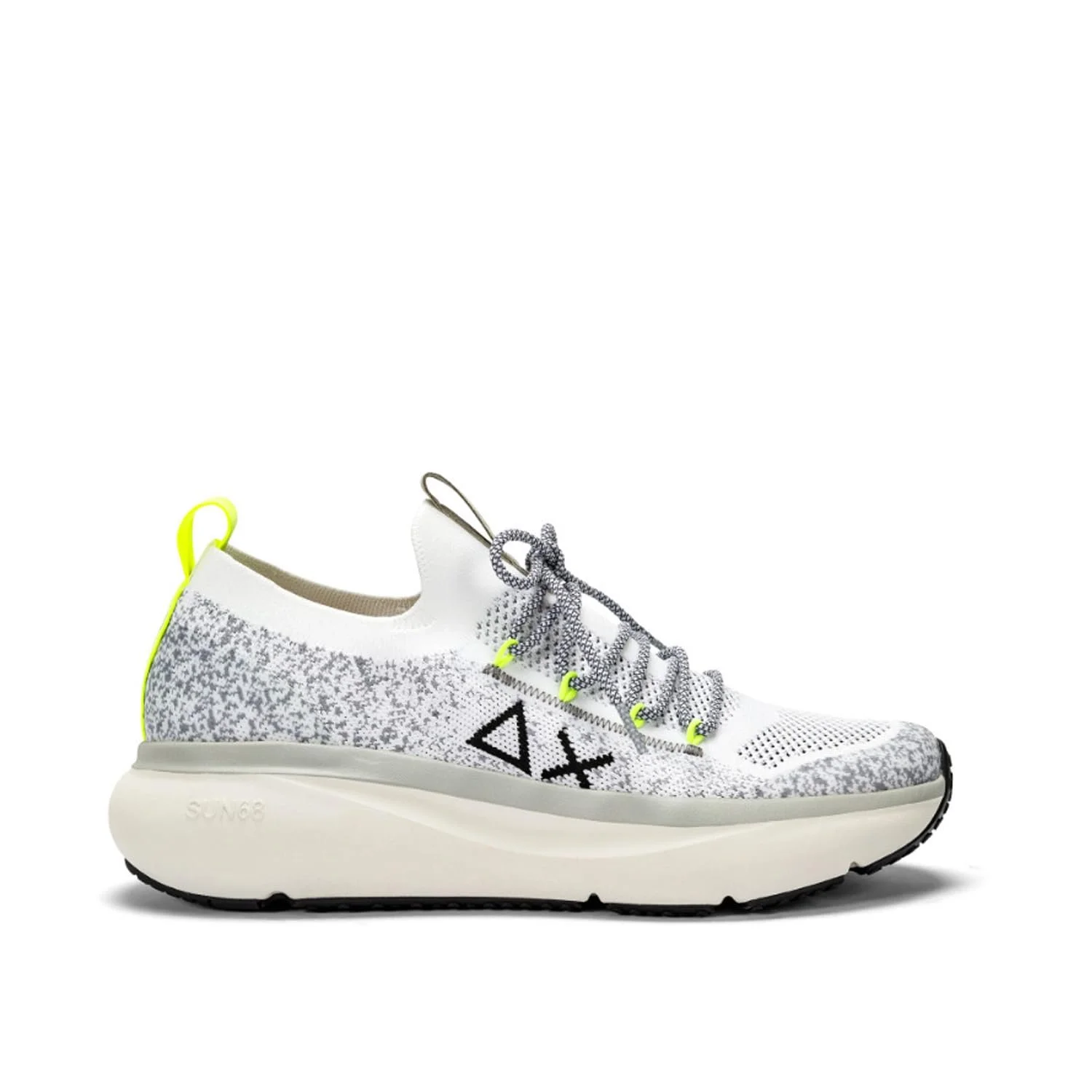 Кеди Sun 68 Jupiter Knit Bianco, фото №1