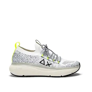 Кеди Sun 68 Jupiter Knit Bianco - Фото 1