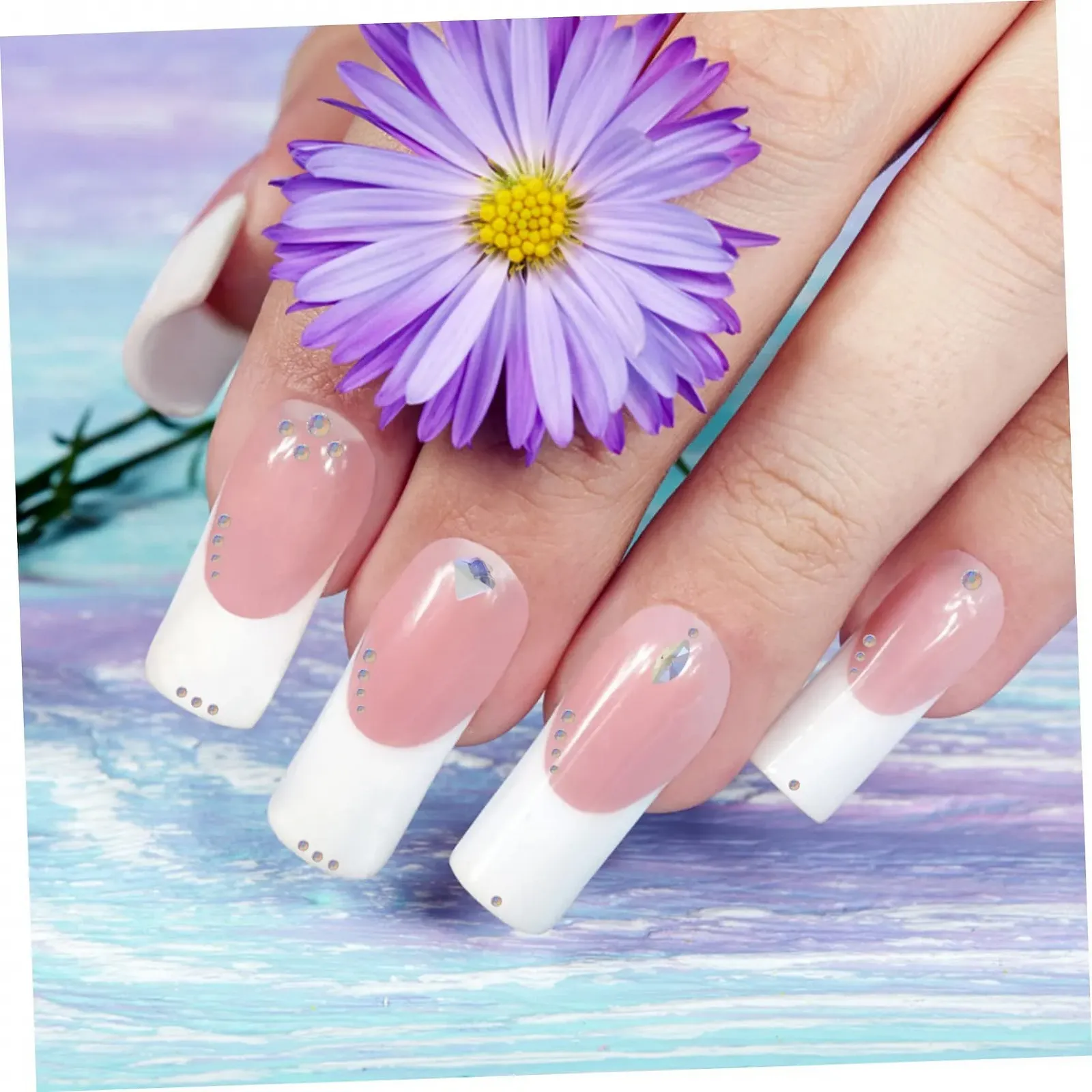 Набор для украшения ногтей ABOOFAN Абстрактные бриллианты для ногтей для творческого маникюра, разноцветные дизайны плоских камней, фото №3 Набор для украшения ногтей ABOOFAN Абстрактные бриллианты для ногтей для творческого маникюра, разноцветные дизайны плоских камней, фото №3