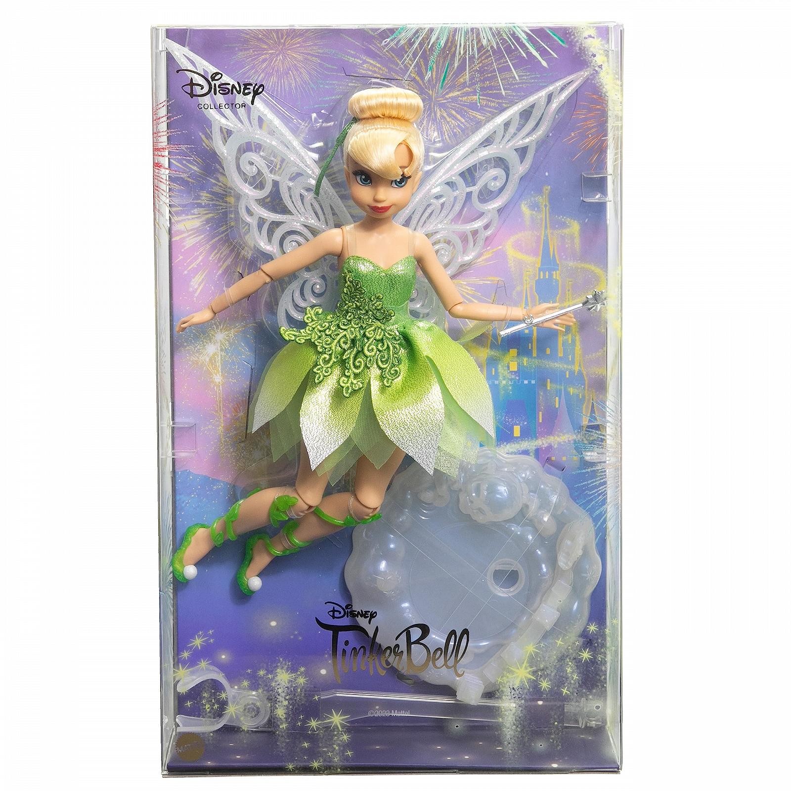 Кукла Mattel Disney Tinker Bell 100th Birthday Коллекционная HLX67, фото №4 Кукла Mattel Disney Tinker Bell 100th Birthday Коллекционная HLX67, фото №4