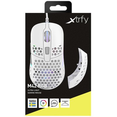 Мышка Xtrfy M42 RGB White (XG-M42-RGB-WHITE), фото №10