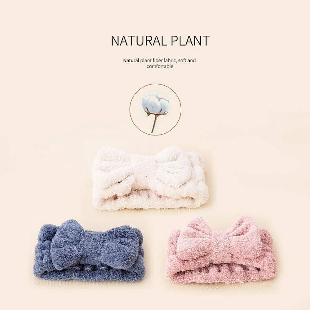 Пов'язка на голову ZOCONE з бантом для макіяжу, фото №4