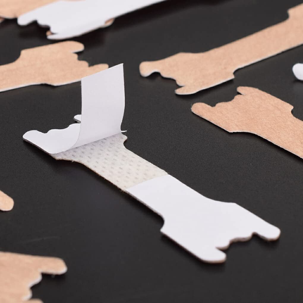 Смужки для носа Пачка 100 шт. Безпечні Портативні Гнучкі Самоклеючі, фото №3