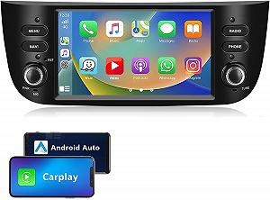 Штатная автомагнитола GOFORJUMP для FIAT Punto / 7" / Сенсорная / 1/32Гб / Android 13 / Apple CarPlay / Android Auto / Bluetooth / WI-FI / GPS / USB - Фото 1