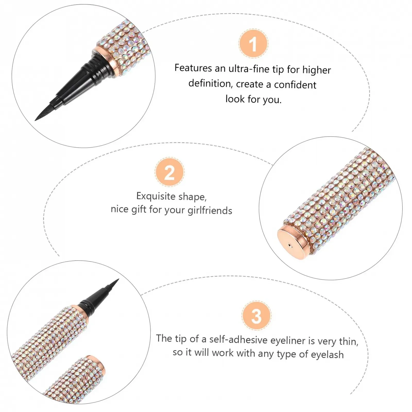 Підводка Angoily Чорна, фото №7