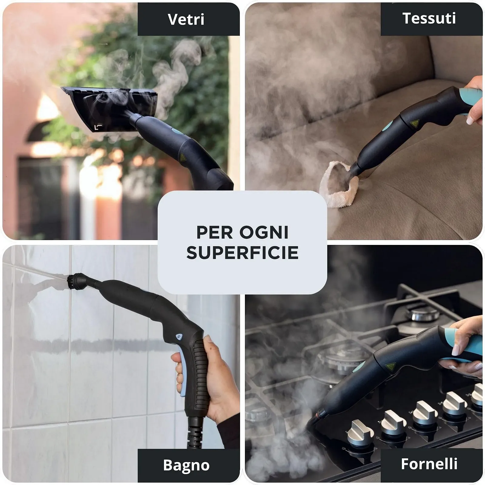 Пароочисник Ariete XVapor Comfort 4145 1500 Вт 5 бар Blue, фото №3