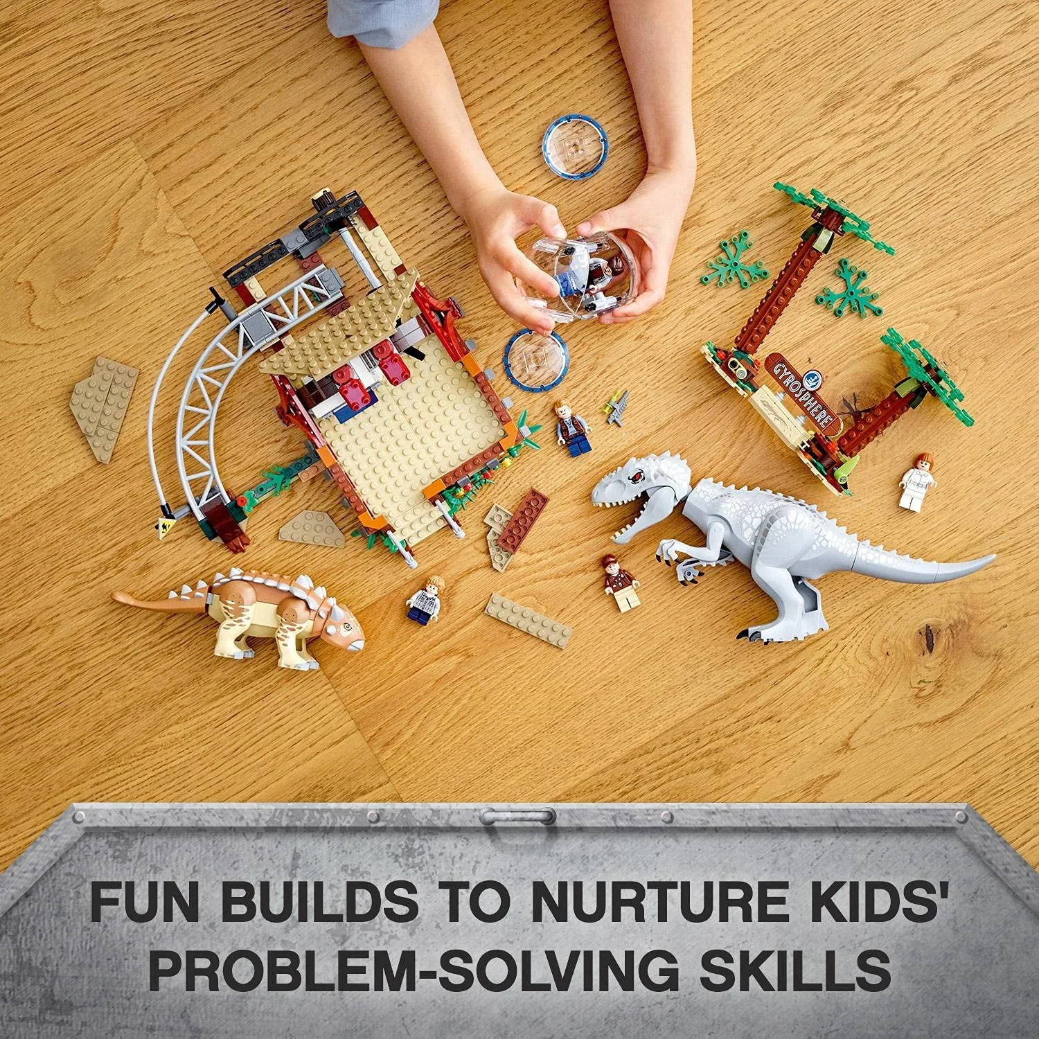 Конструктор Lego Jurassic World Velociraptor: Рятувальна місія 75942, фото №10