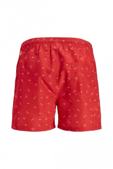 Шорти плавальні JPSTCRETE JJSWIM AKM BULLDOG 12206071-Flame Scarlet Jack&Jones Червоний L, фото №4