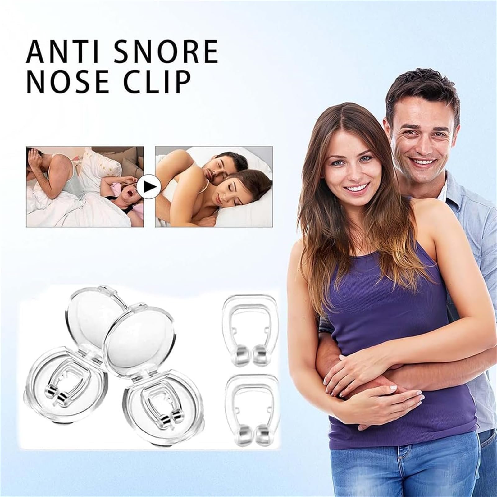 Клипса против храпа для носа Магнитная(10 шт. в упаковке), фото №2