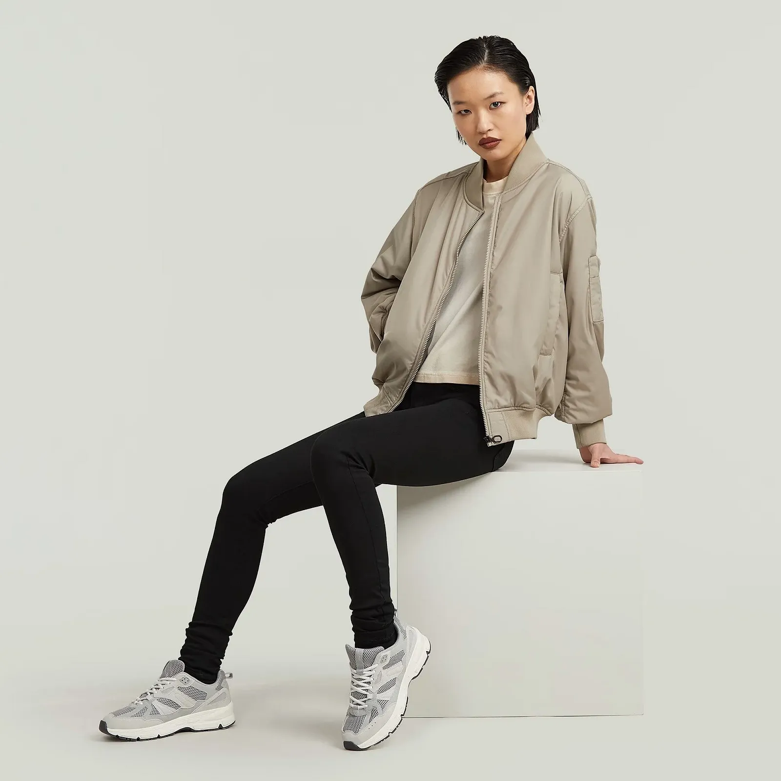 Женские джинсы G‑Star Lynn D-Mid Super Skinny Yield Black - 31, фото №6