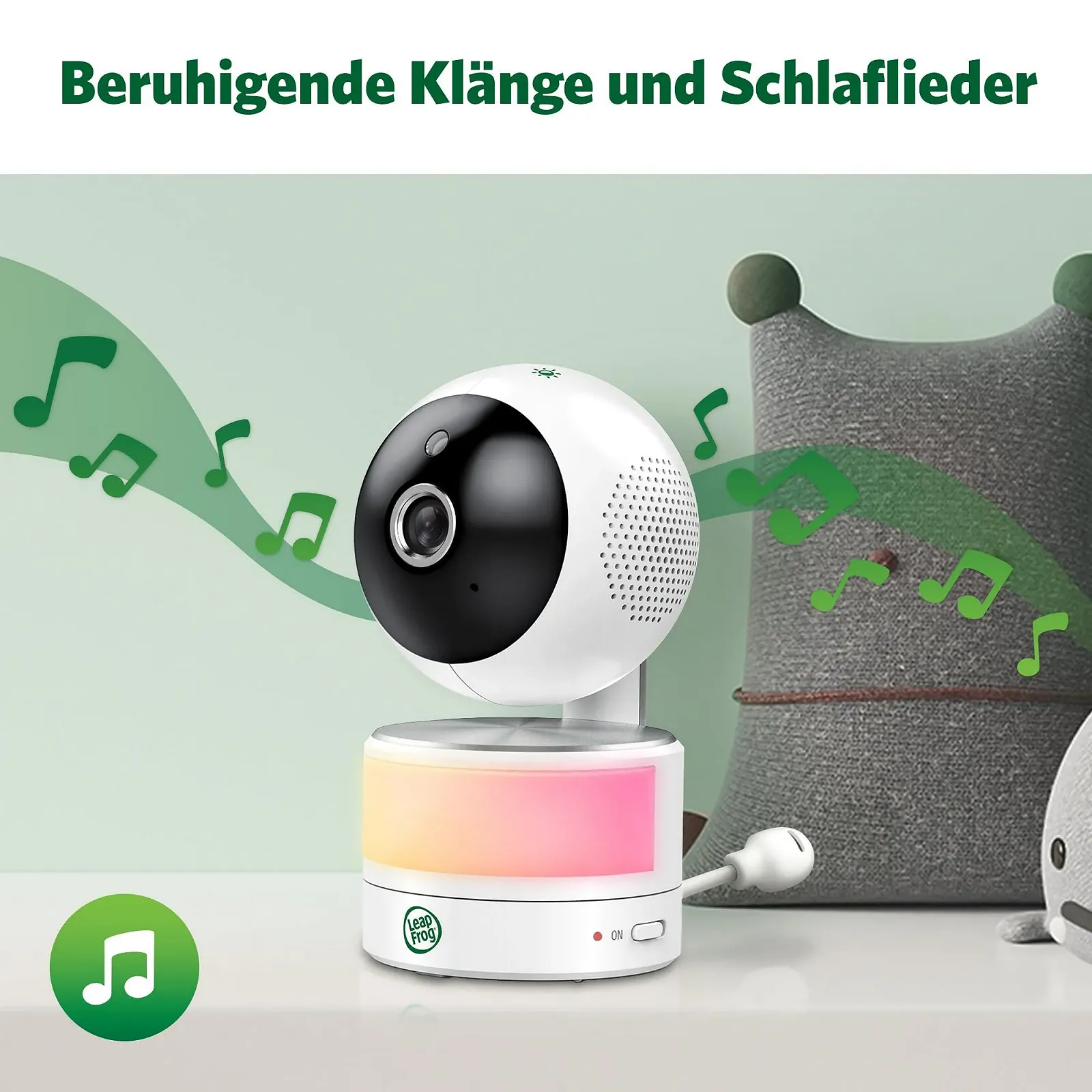 Відеоняня LeapFrog LF920HD 7 дюймів 720p HD Colour Night Vision 360° 8X Zoom, фото №9 Відеоняня LeapFrog LF920HD 7 дюймів 720p HD Colour Night Vision 360° 8X Zoom, фото №9