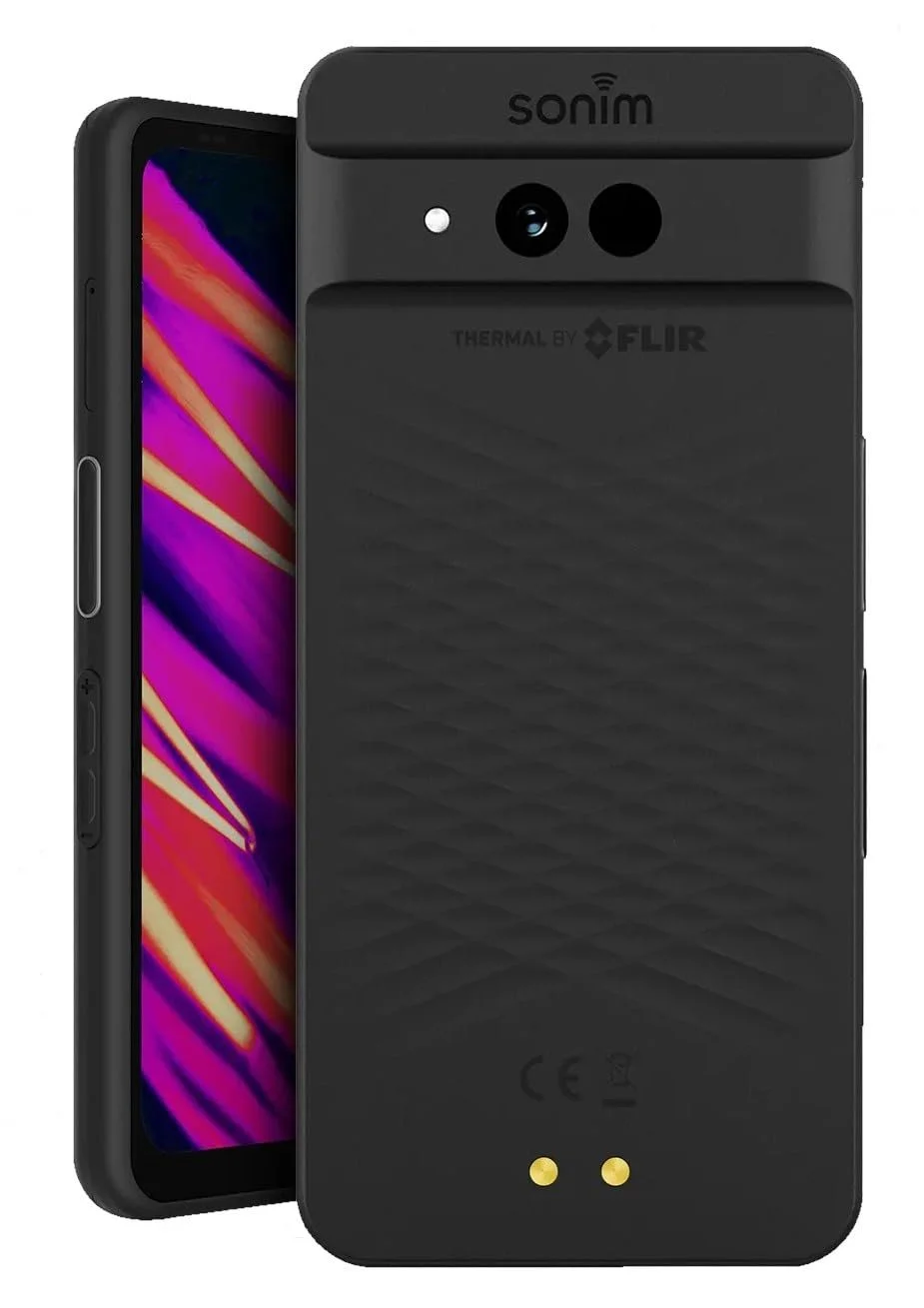 Смартфон Sonim XP Pro Thermal 5G 6.58-дюймовый дисплей 8/256 GB 50MP тепловизионная камера (FLIR Lepton 3.5) IP68 5000 mAh аккумулятор Android 14 Черный, фото №1 Смартфон Sonim XP Pro Thermal 5G 6.58-дюймовый дисплей 8/256 GB 50MP тепловизионная камера (FLIR Lepton 3.5) IP68 5000 mAh аккумулятор Android 14 Черный, фото №1