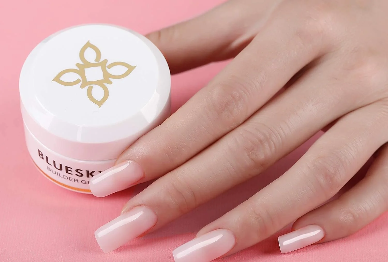 Гель BLUESKY Builder UV Gel для нігтів 15г Гель для нарощування нігтів, фото №7