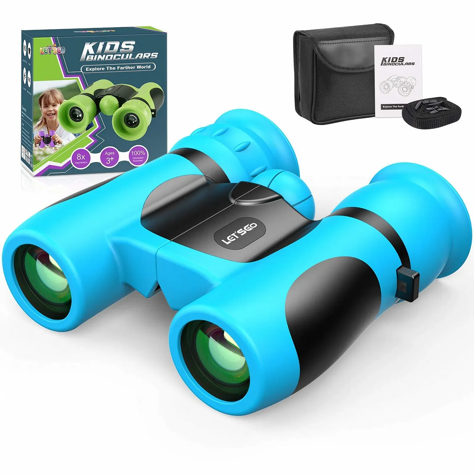 Бінокль дитячий LetsGO toyz 2020 8 x 21, фото №1