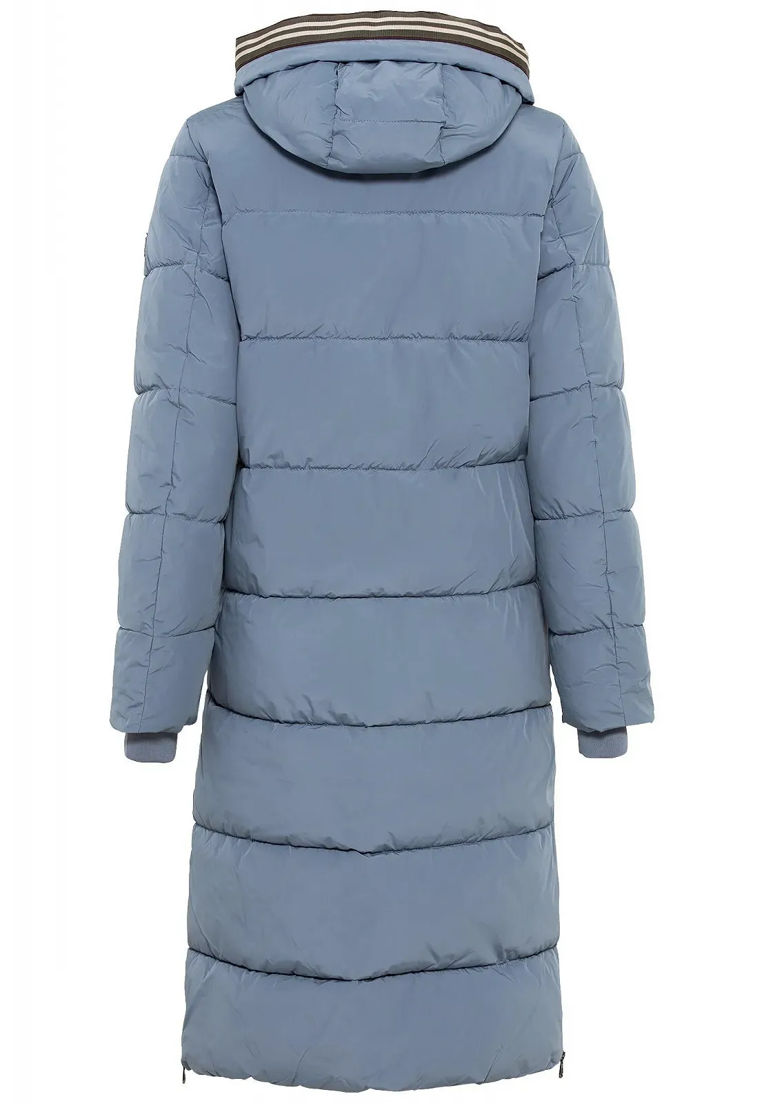 Пуховик camel active из переработанного полиэстера, длинный, женский, фото №8