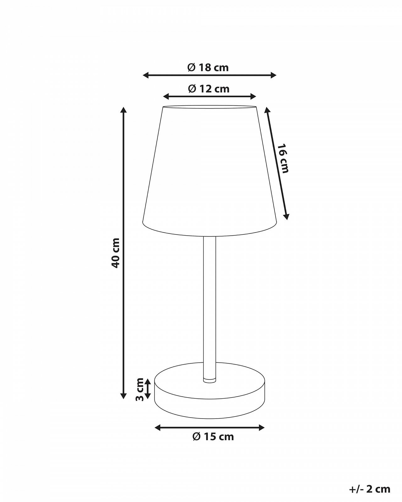 Настільна лампа Beliani Hanger в стилі бохо з паперовим плетеним абажуром та матовою залізною основою коричнева, фото №3