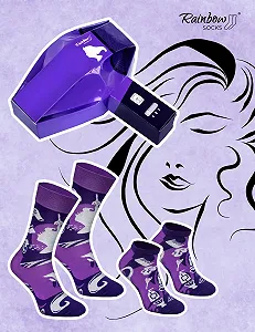 Шкарпетки Rainbow Socks Фен - Жіночі/Чоловічі - 2 пари synthetic.ua - Фото 1