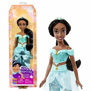 Купить Подвижная модная кукла Жасмин Mattel Disney Princess в блестящей одежде и аксессуарах, вдохновленная фильмом Disney - Фото 1 Подвижная модная кукла Жасмин Mattel Disney Princess в блестящей одежде и аксессуарах, вдохновленная фильмом Disney - Фото 1