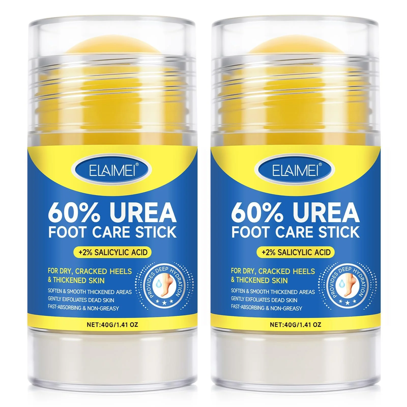 Крем для ног с мочевиной 60% для сухой кожи и пяток 2 шт, фото №1