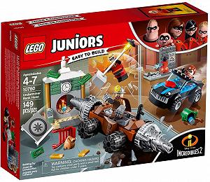 Конструктор LEGO 10760 Игра "Суперсемейка 2: Ограбление банка Подземником" - Фото 1