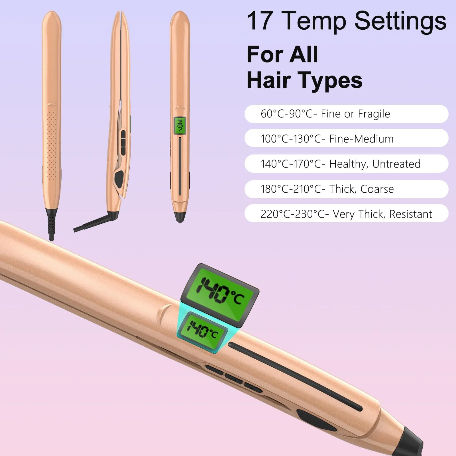 Випрямляч TQQ 10с нагрів 200 млн іонів LCD 60-230°C, фото №8 Випрямляч TQQ 10с нагрів 200 млн іонів LCD 60-230°C, фото №8