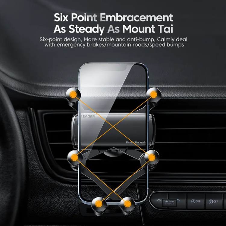 Державець для телефону автомобільний Gravity Car ESSAGER, фото №3