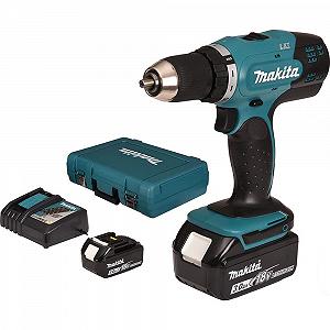 Дриль-шуруповерт Makita ddf453rfe 18 В Чорний Синій без акумулятора - Фото 1