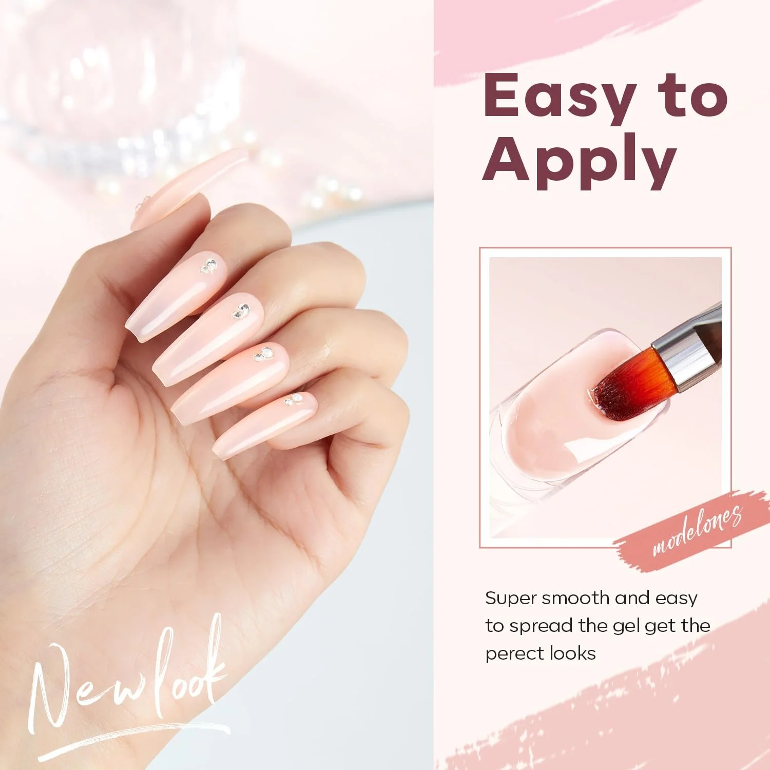 Полігель Modelones Набір з 6 кольорів, фото №3