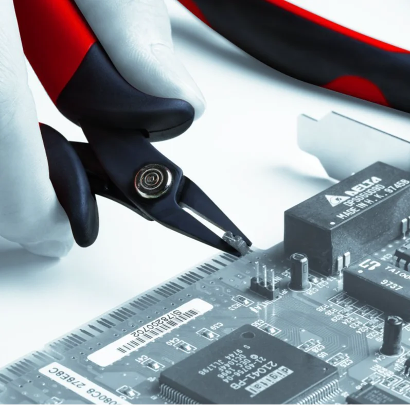 Тонкогубці Wiha Electronic, фото №2