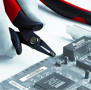 Тонкогубці Wiha Electronic synthetic.ua - Фото 1