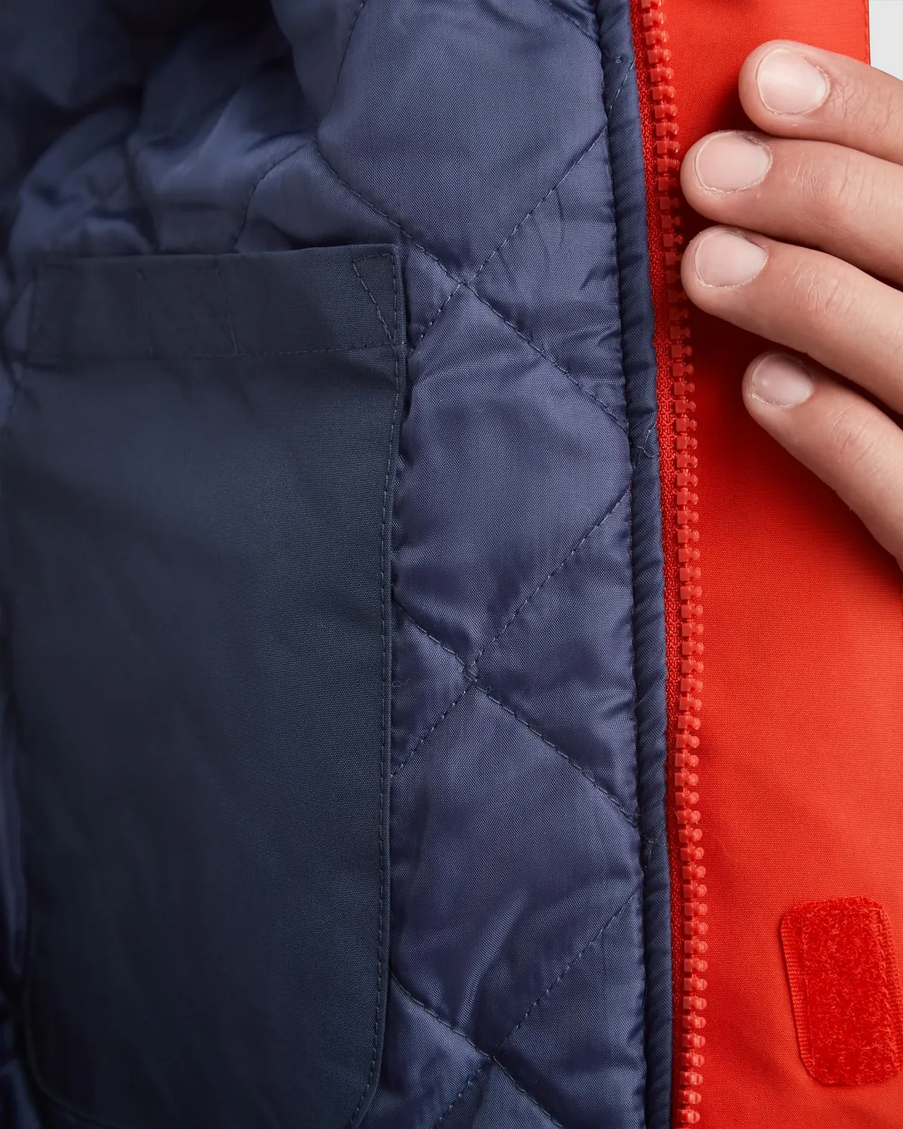 Водонепроницаемая стеганая парка KINKIES для мальчиков и девочек, теплая, фото №6