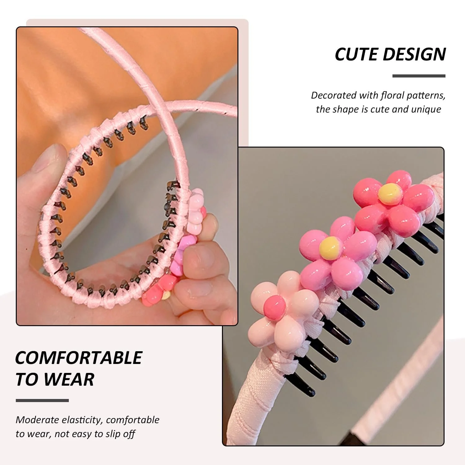 Обруч Квітковий Мультяшний Аксесуар для волосся для дівчат, фото №3 Обруч Квітковий Мультяшний Аксесуар для волосся для дівчат, фото №3