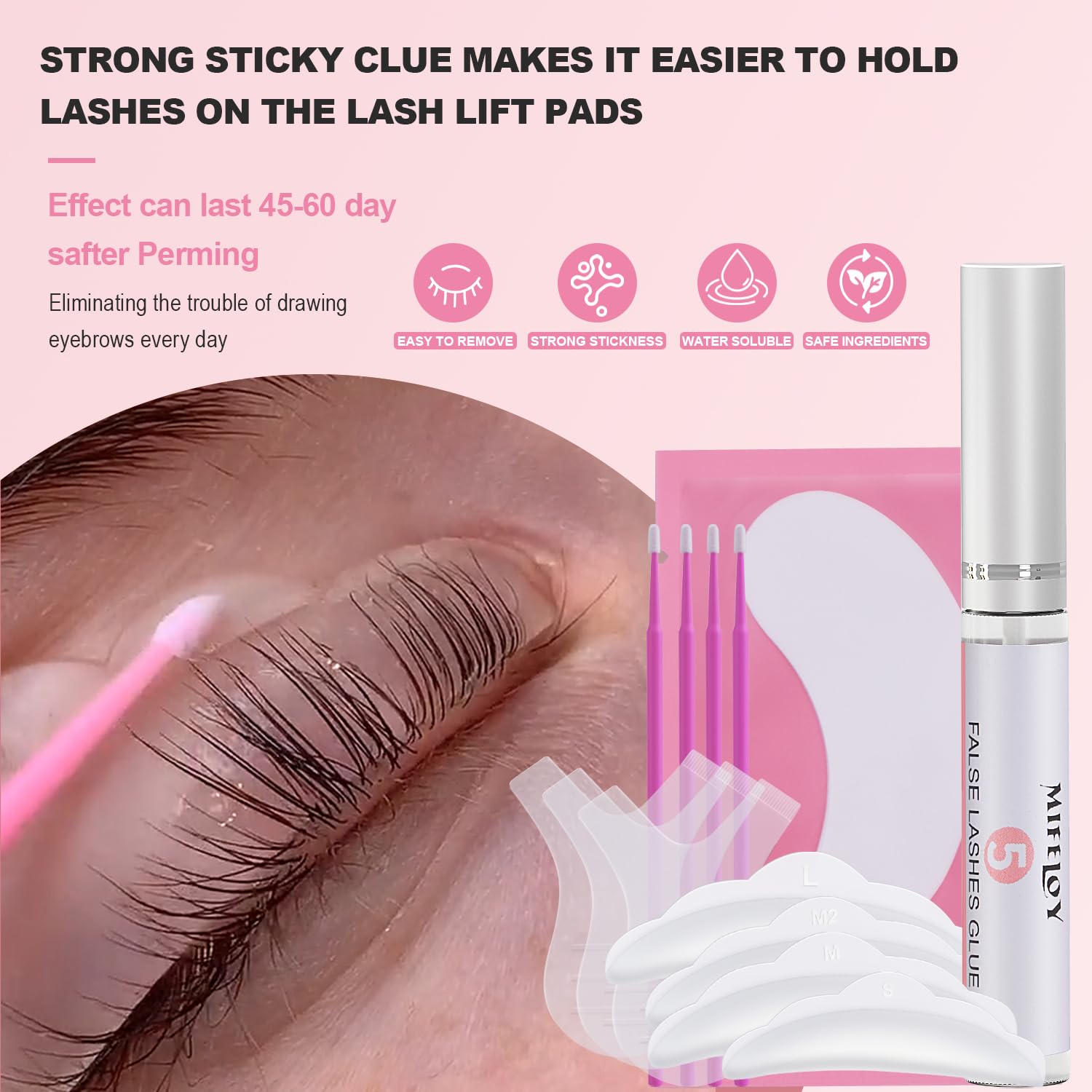 Набір для підняття вій Professional Eye Lash Lift Kit, фото №2