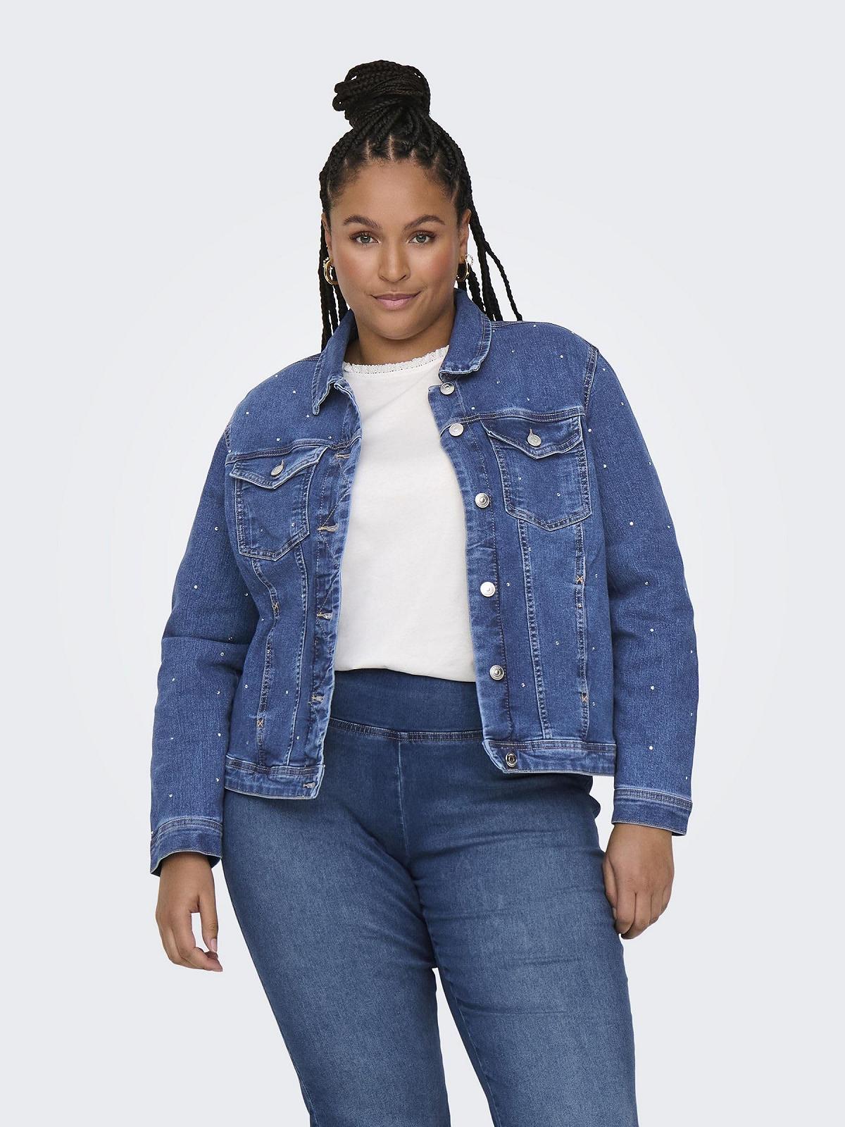 Джинсова куртка CARMAKOMA Carwonder Denim Jacket Жіноча, фото №3