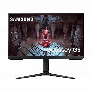 Монитор Samsung Odyssey G51C S27CG510EU 27 дюймов VA панель WQHD разрешение FreeSync Premium 1мс (MPRT) время отклика 165Гц частота обновления Черный - Фото 1