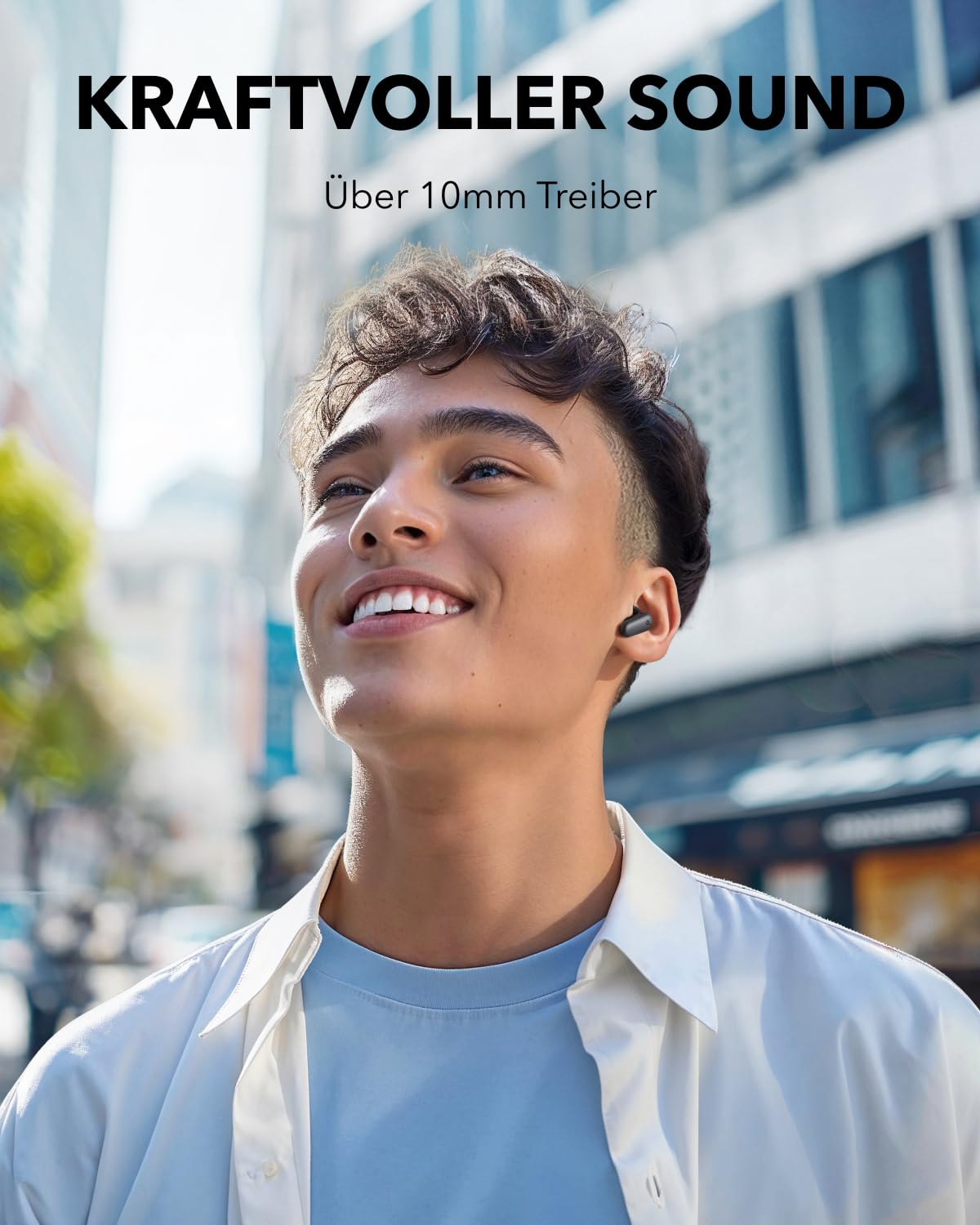 Наушники Anker soundcore P30i с шумоподавлением и мощным басом черный, фото №4