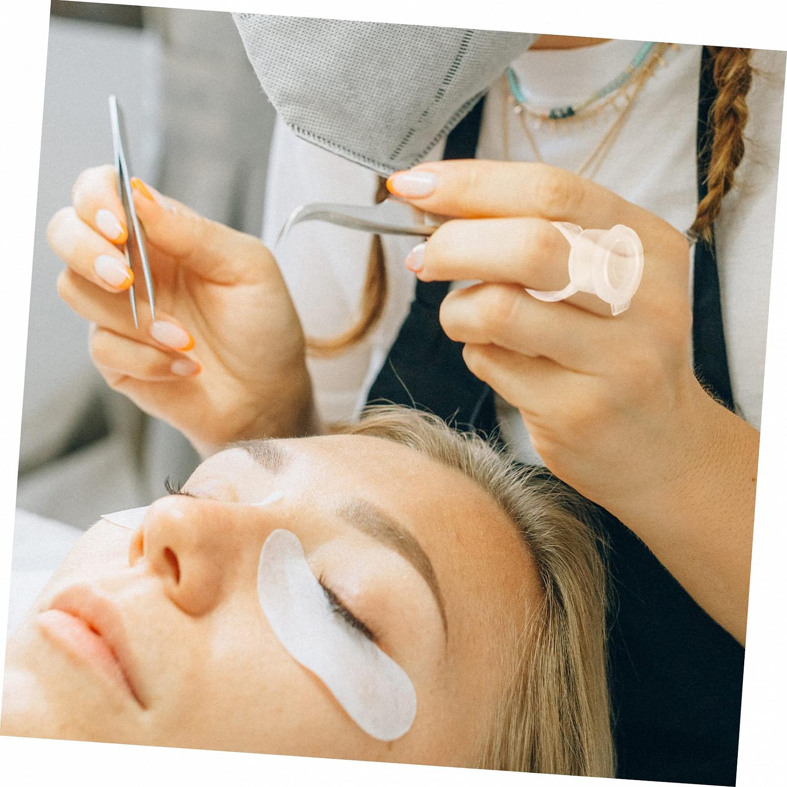 Кольца для клея Angoily 150 шт. для наращивания ресниц, фото №3 Кольца для клея Angoily 150 шт. для наращивания ресниц, фото №3