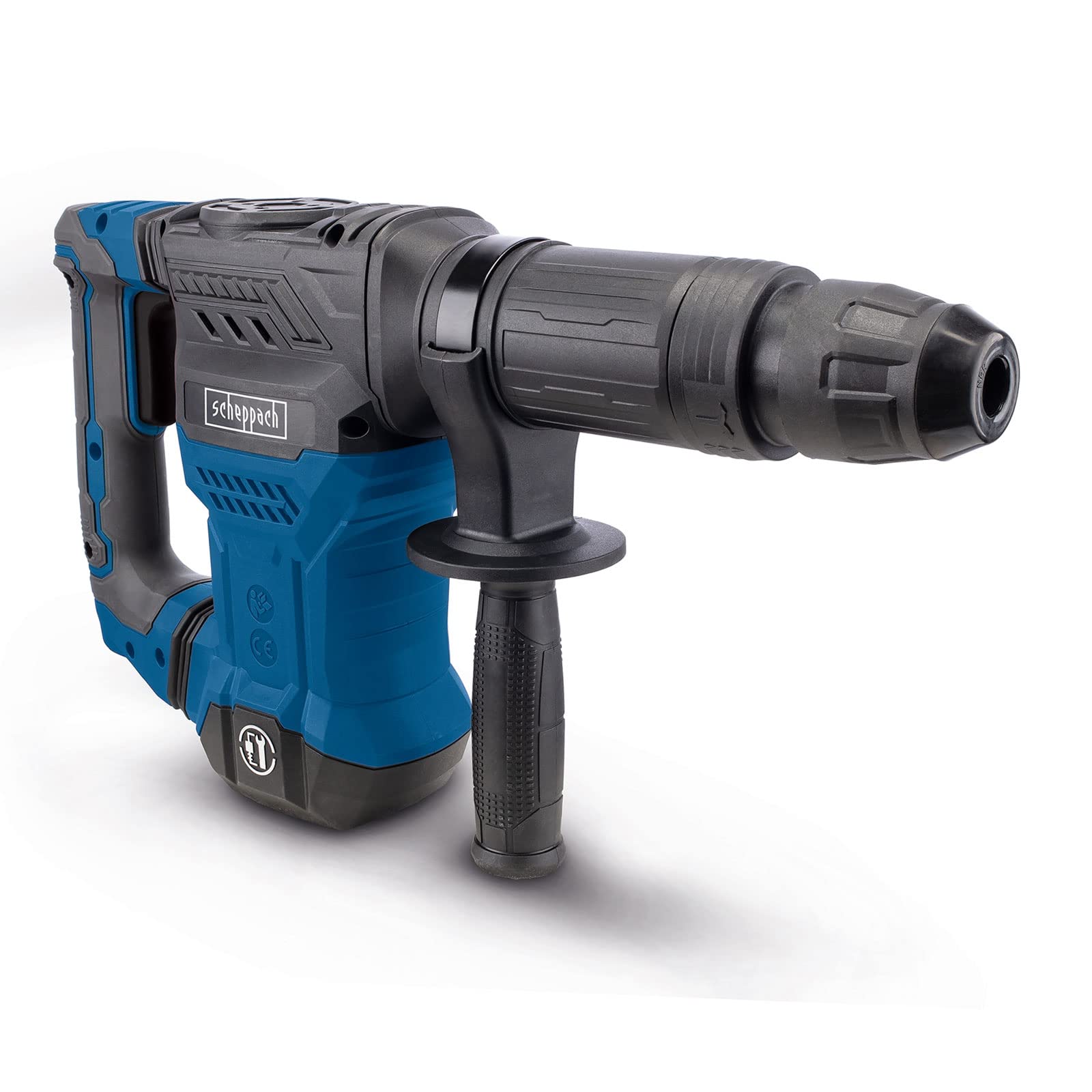 Перфоратор Scheppach AB1500x 20 Дж 1300 Вт SDS-Max 4100 У/хв 6 кг з гострим і плоским зубилом та кейсом, фото №6