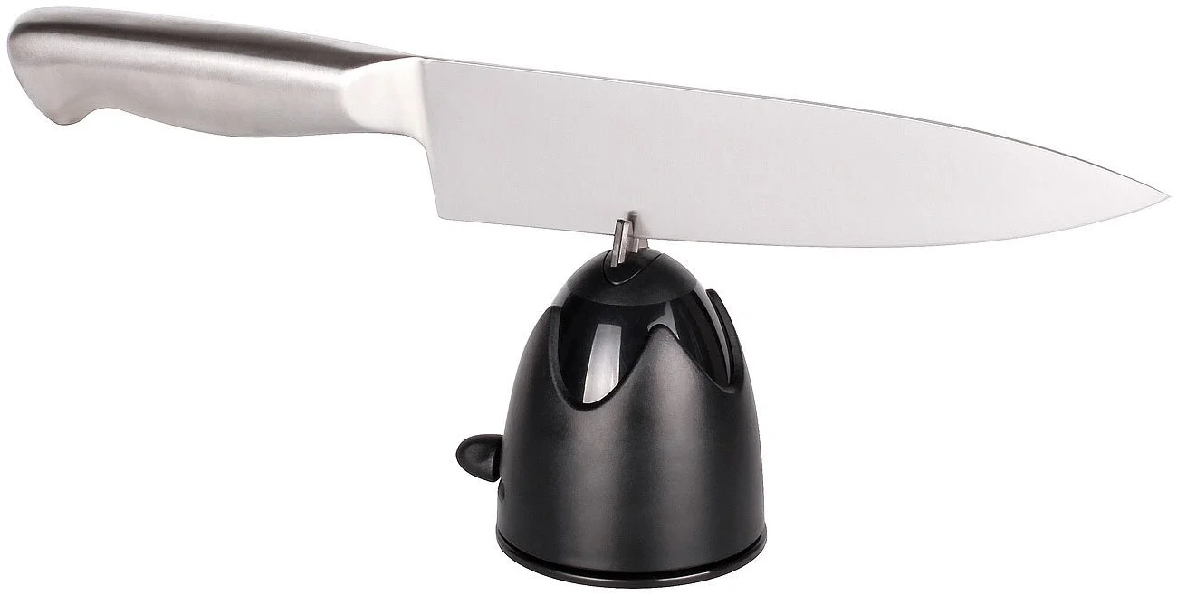 Точилка для ножей Rosenstein & Söhne для стальных лезвий с присоской карбид вольфрама, фото №1