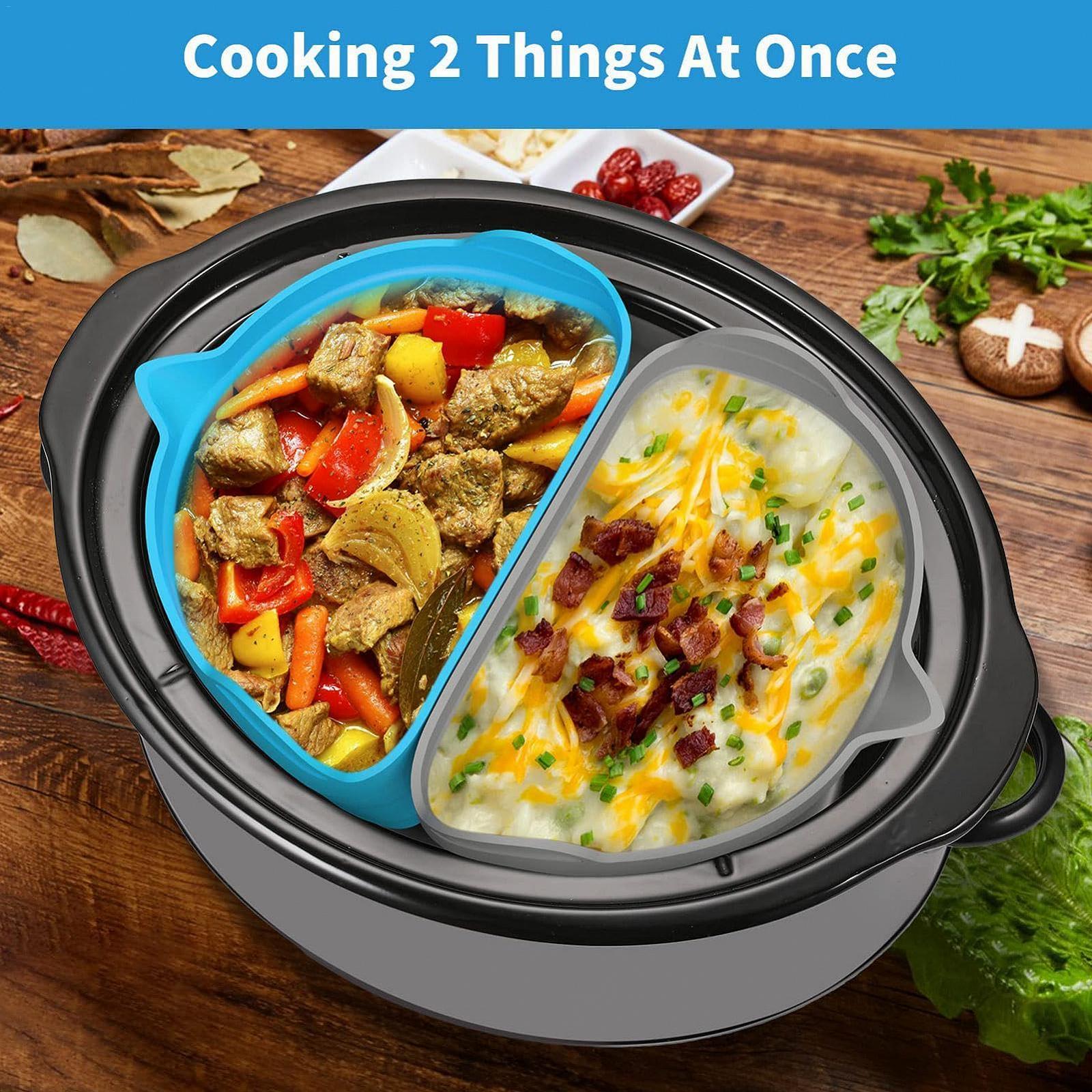 Вставка для мультиварки Silicone Heat Resistant Reusable Dishwasher Safe, фото №2