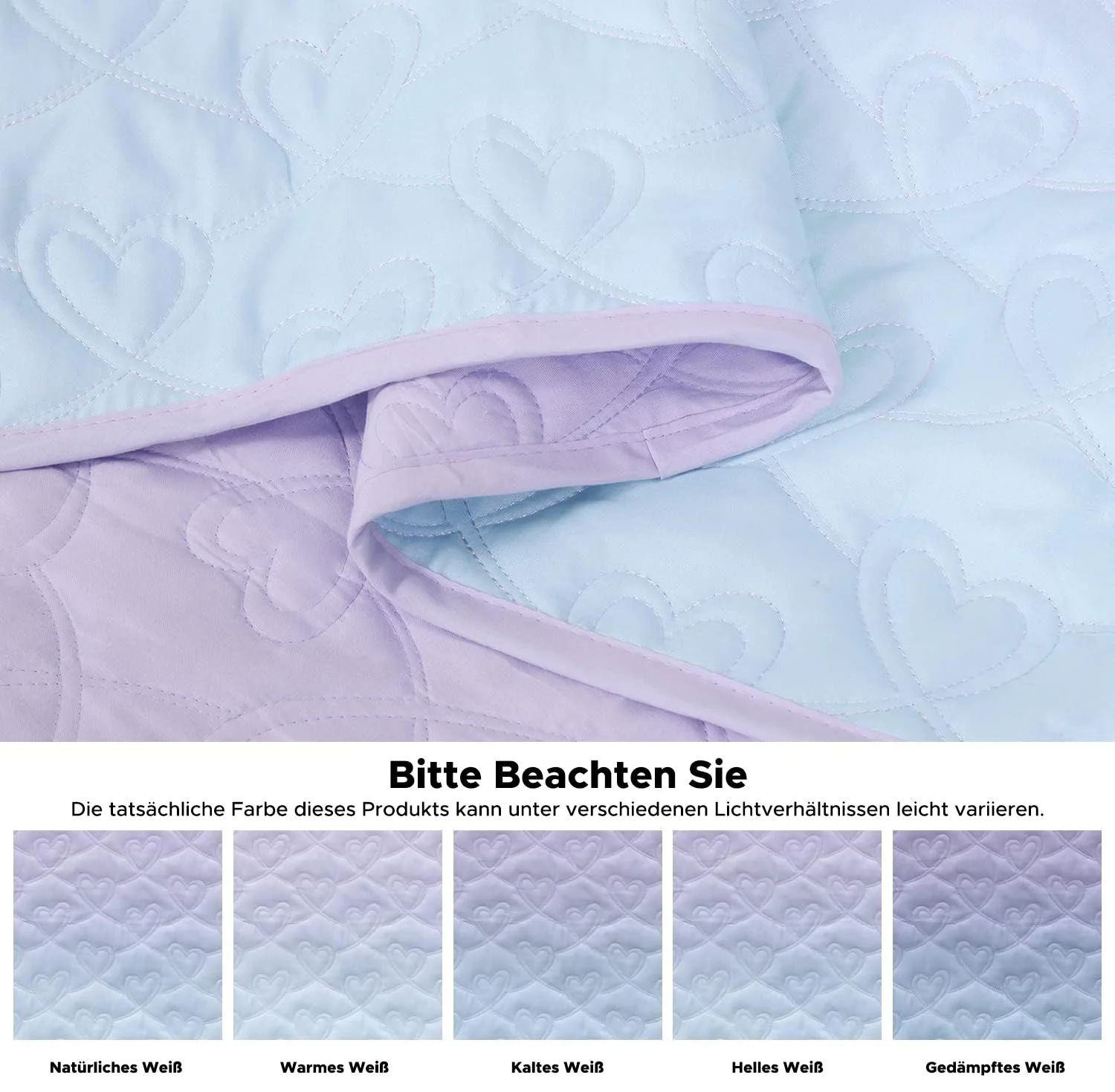 Покривало SCHNAUZER HOME 220 x 220 см, Набір постільної білизни з принтом Bailey Pattern (1 стьобане покривало та 2 наволочки), фото №6