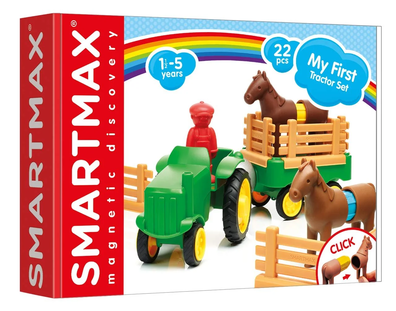 Конструктор SmartMax My First Tractor Set - 22 дет., фото №1 Конструктор SmartMax My First Tractor Set - 22 дет., фото №1