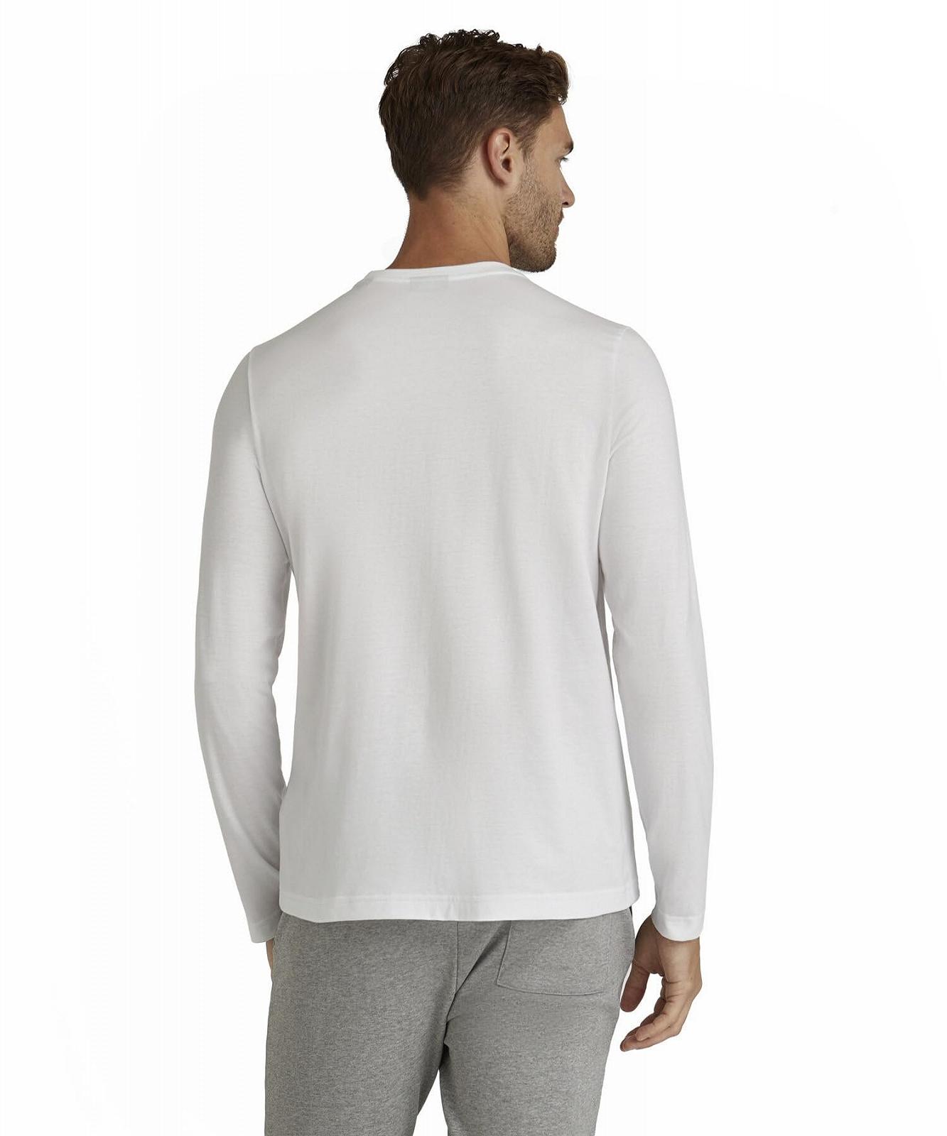 Мужская футболка с длинным рукавом FALKE Basic из дышащего хлопка, 1 шт, фото №2