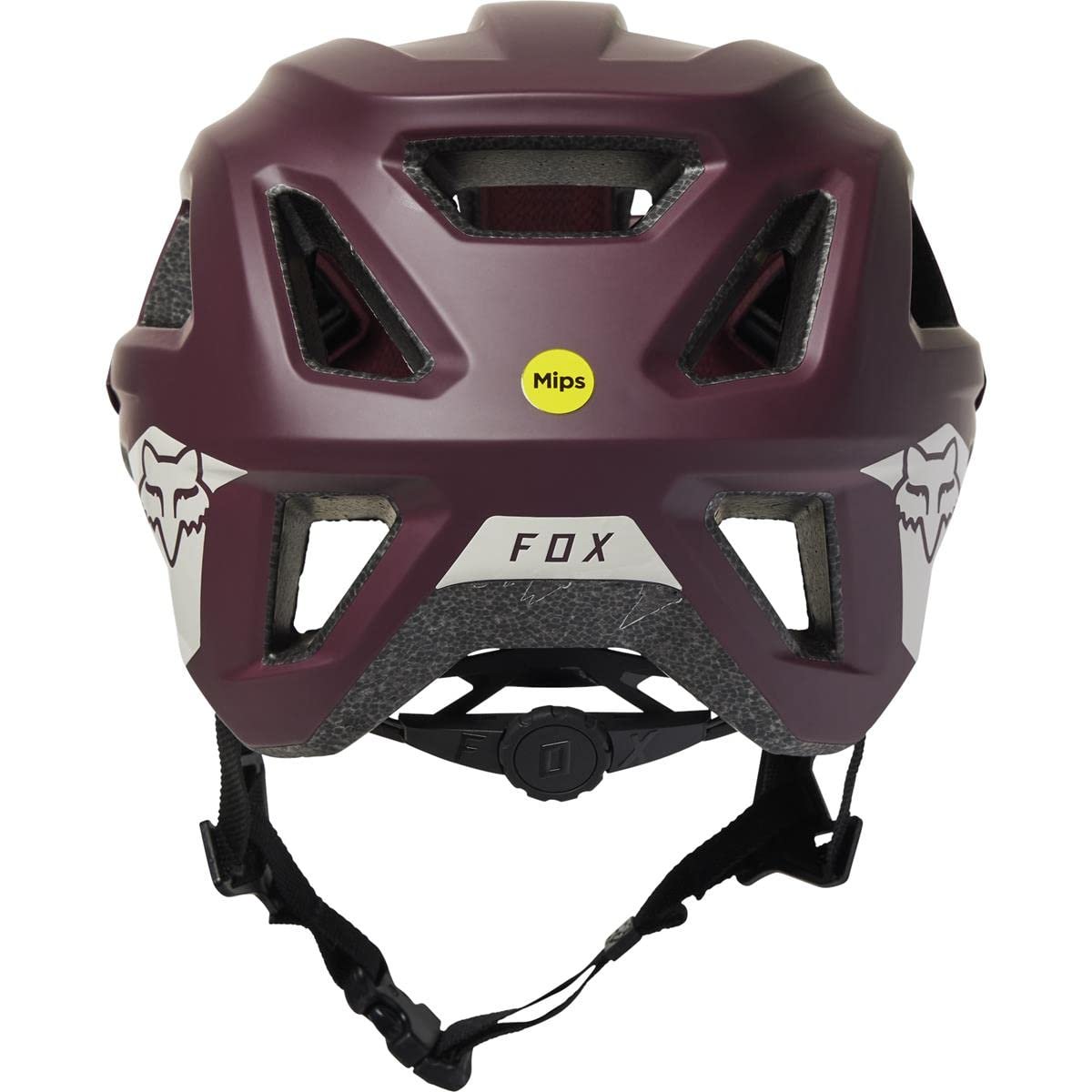 Шолом Fox Junior YTH Mainframe Ce Dark Maroon, Red, One Size, фото №6