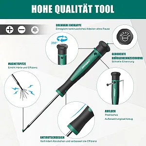 Набір викруток HYCHIKA 51 одиниця CR-V synthetic.ua - Фото 1