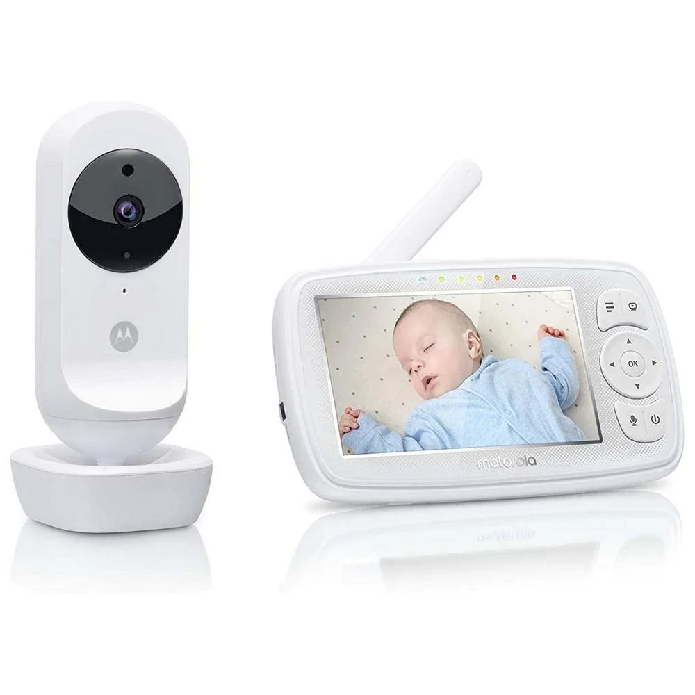Wi-Fi Відеоняня Motorola VM44 Connect 4.3" HD Нічне бачення Біла, фото №2 Wi-Fi Відеоняня Motorola VM44 Connect 4.3" HD Нічне бачення Біла, фото №2