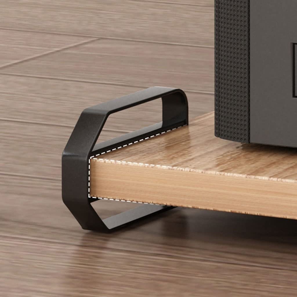 Подставка для ноутбука Поддержка настольного компьютера Подставка для процессора Домашняя настольная башня Стойка для корпуса хоста Охлаждающая база Простая полка для хранения Держатель для ПК Подходит для большинства ПК (B), фото №5